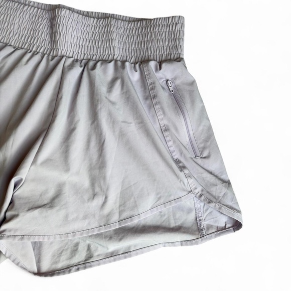 Athleta Light Purple Athletic Track Shorts Large - Picture 2 of 4